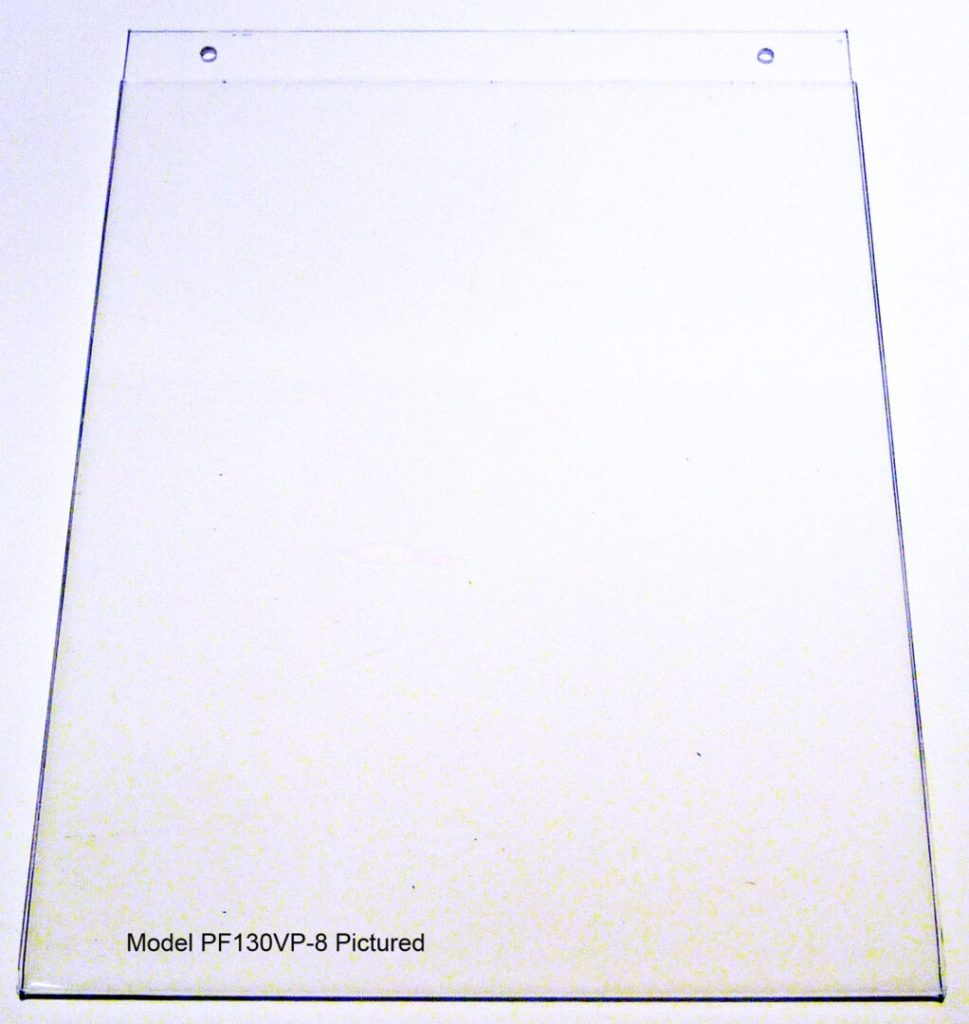 FOLD OVER SIGN HOLDER - VERTICAL 5' X 7' - Central Plastic & Rubber Co ...