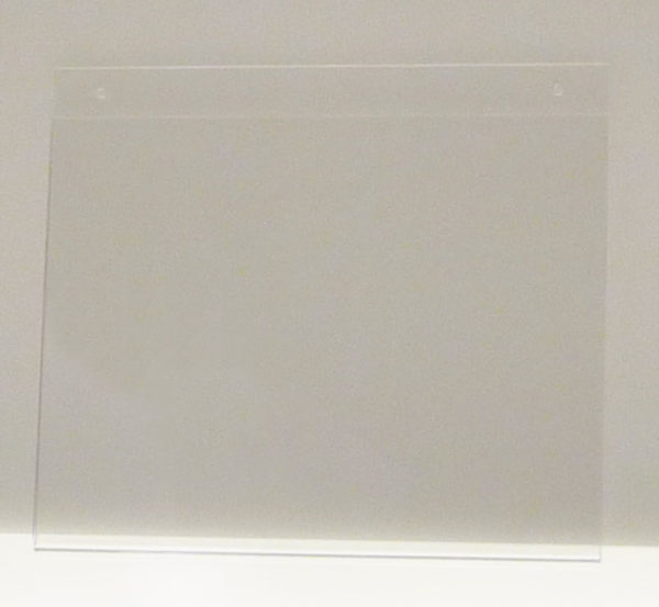 FOLD OVER SIGN HOLDER - HORIZONTAL 8.5